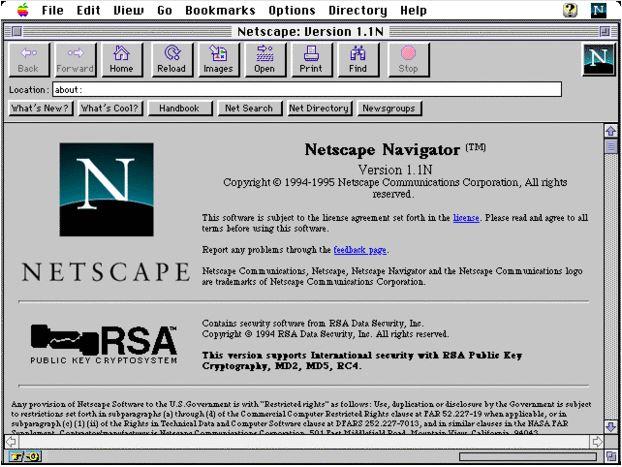 netscape tarayıcısı