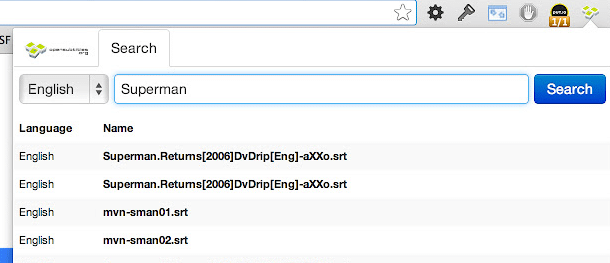 Google Chrome Eklentileri - OpenSubtitles