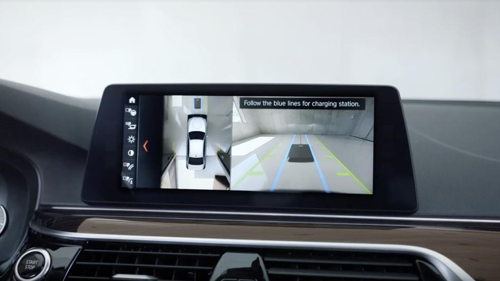 BMW kablosuz şarj sistemi hizalama uygulaması