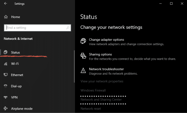 Ağ ve İnternet Ayarları