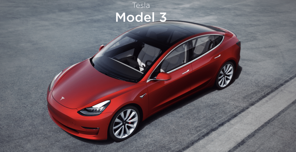 tesla model 3