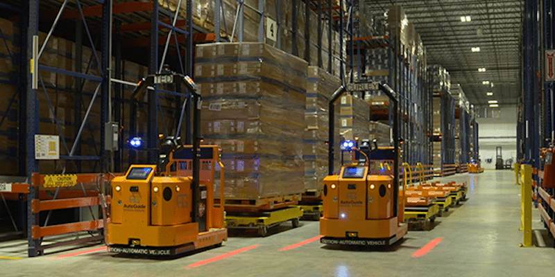 Forklift tipi otonom mobil robot