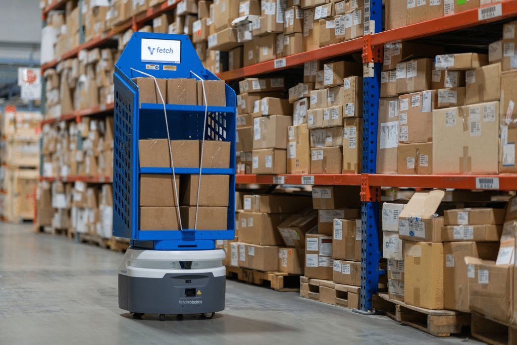 Bir otonom mobil robot örneği