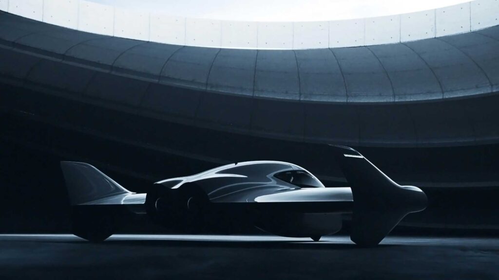 Porsche Uçan Araba Temsili