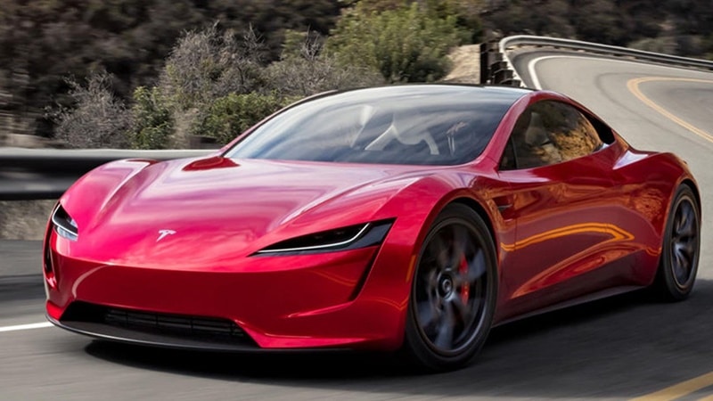 Tesla Roadster dünyanın en hızlı arabası