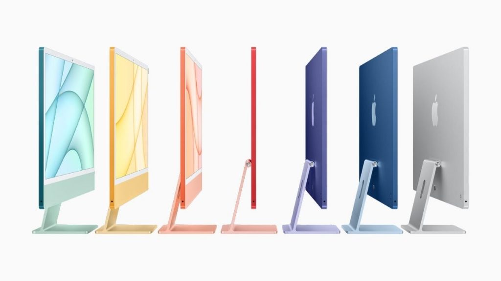 Yeni iMac'ler rengarenk
