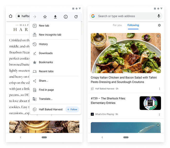 Google Chrome için RSS