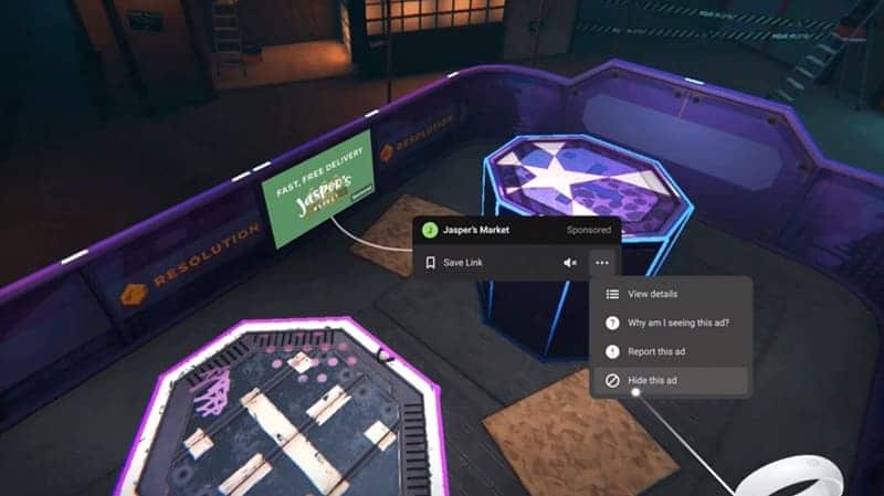 Oculus Quest Reklamları