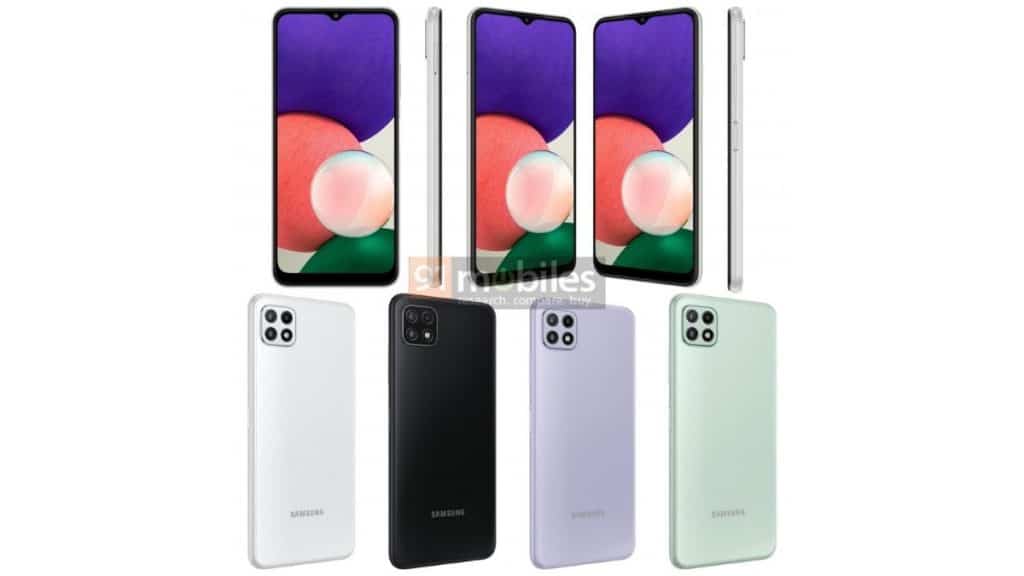 Samsung Galaxy A22 Sızıntı Görselleri