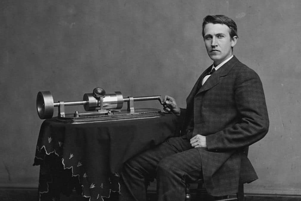 Thomas-Edison-fonograf