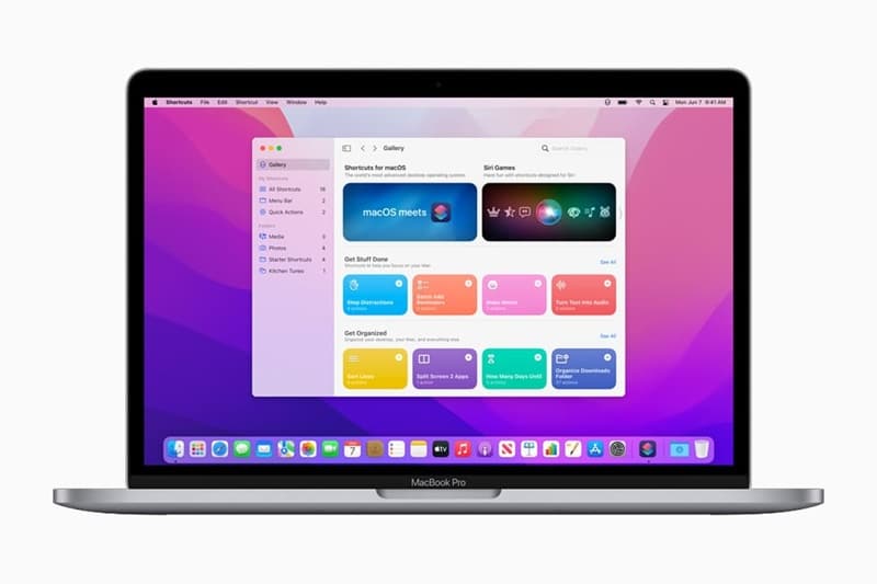 macOS Monterey Kısayolları