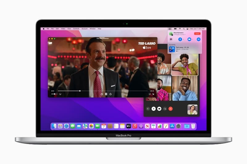 macOS Monterey SharePlay