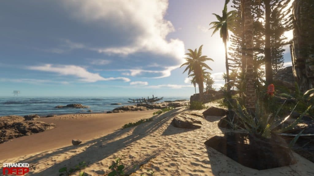 stranded deep oyunu-manzara