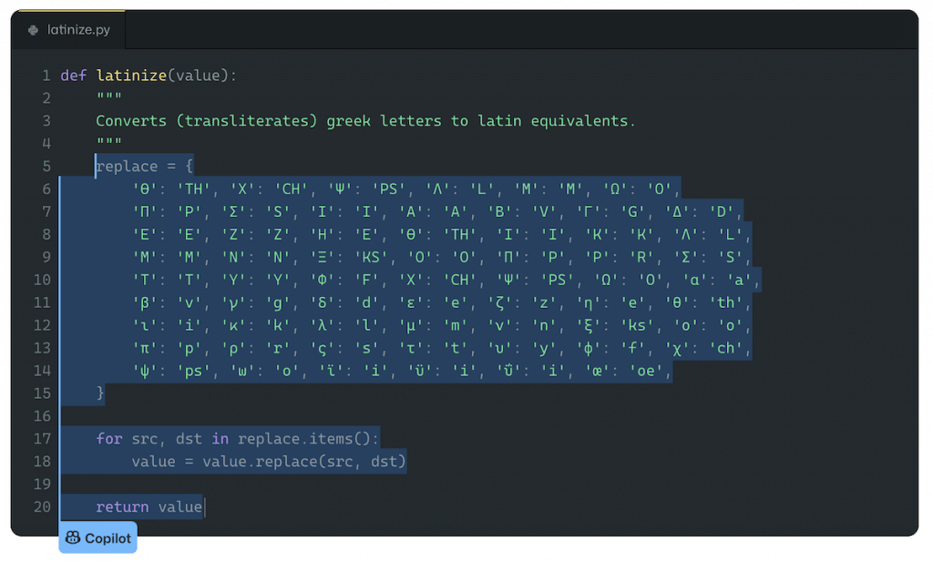 Github Copilot Örneği