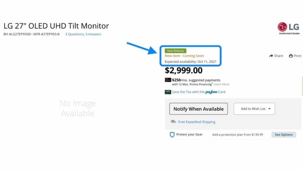 lg 27 inç ultrafine oled monitörler- teknolojiorg