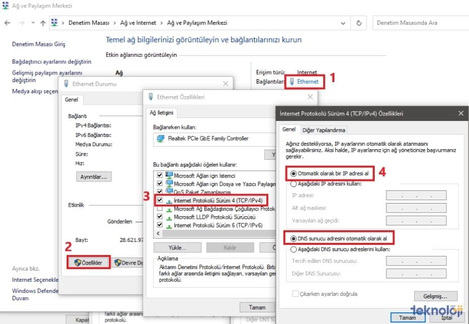 LOL beklenmeyen bir giriş hatası DNS değiştirme