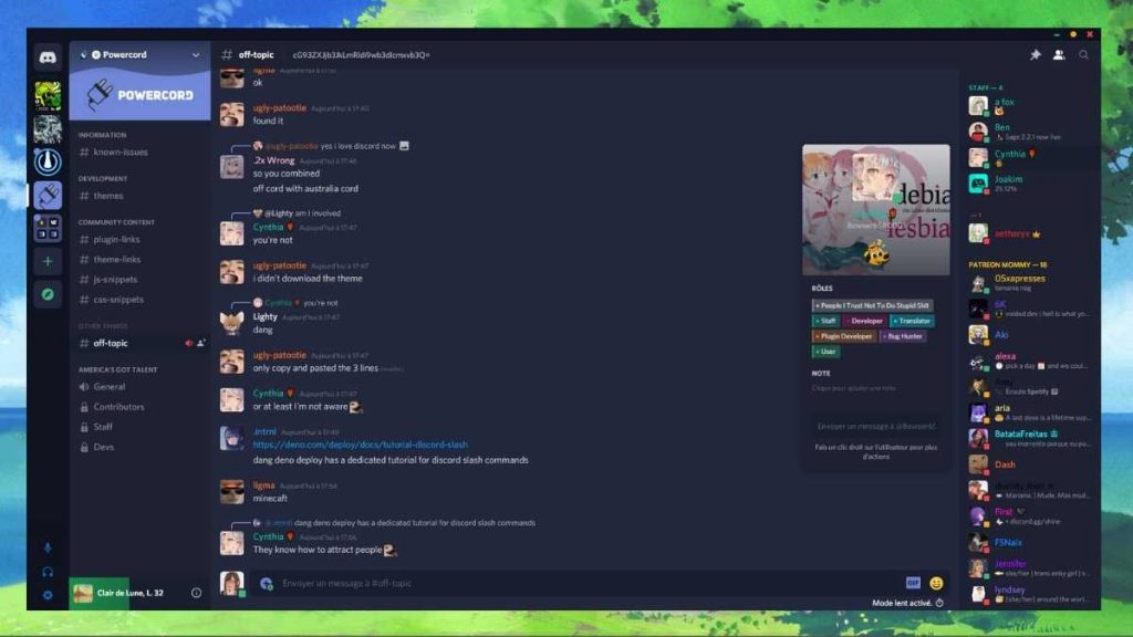 discord comfy teması discord tema değiştirme