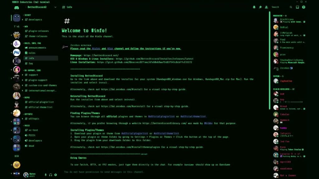 discord fallout 4 terminal discord tema değiştirme