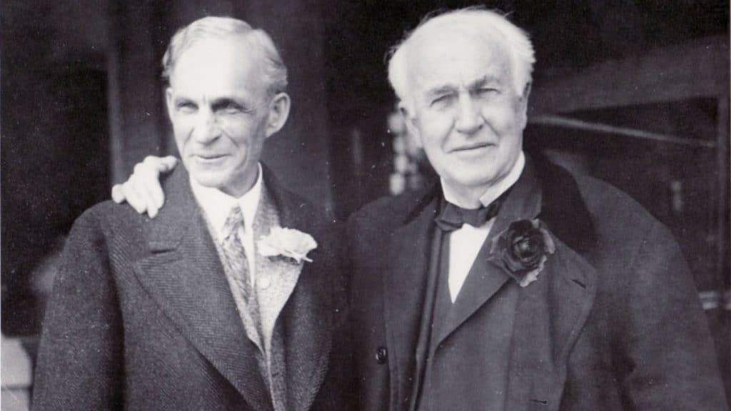 Henry Ford ve Thomas Edison