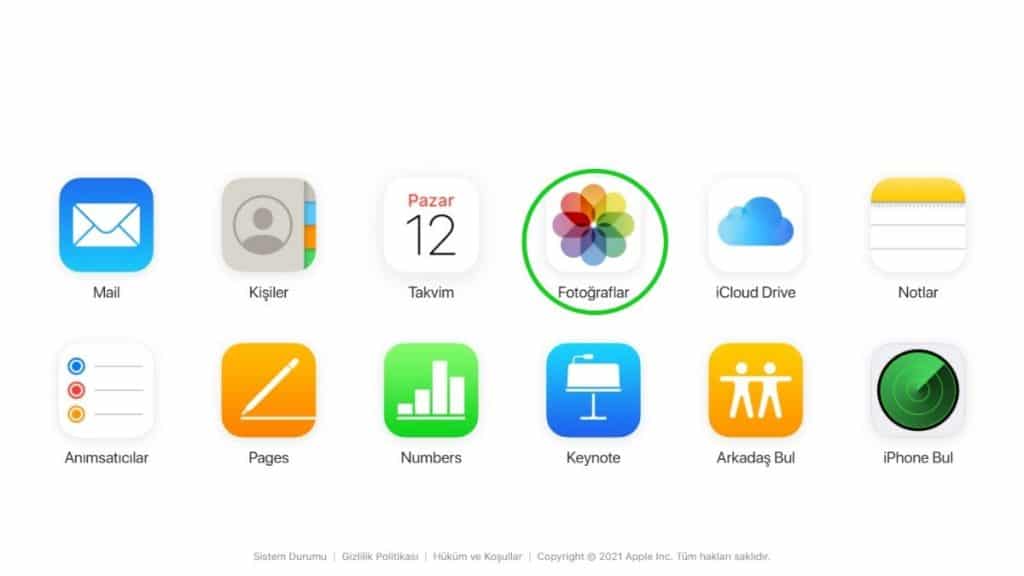 icloud-fotograflar