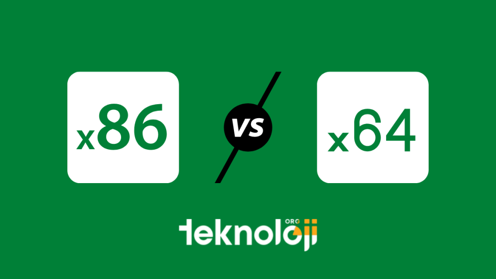 32 Bit ve 64 Bit Arasındaki Fark Nedir