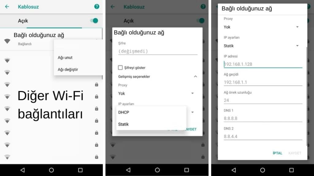 Android-dns-ayarlari-nasil-degistirilir