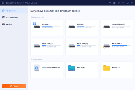 ISO dosyası nasıl açılır - EaseUS Data Recovery Wizard
