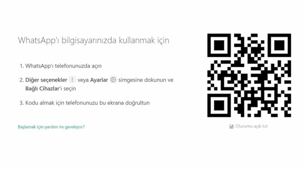Whatsapp-web-qr-kod