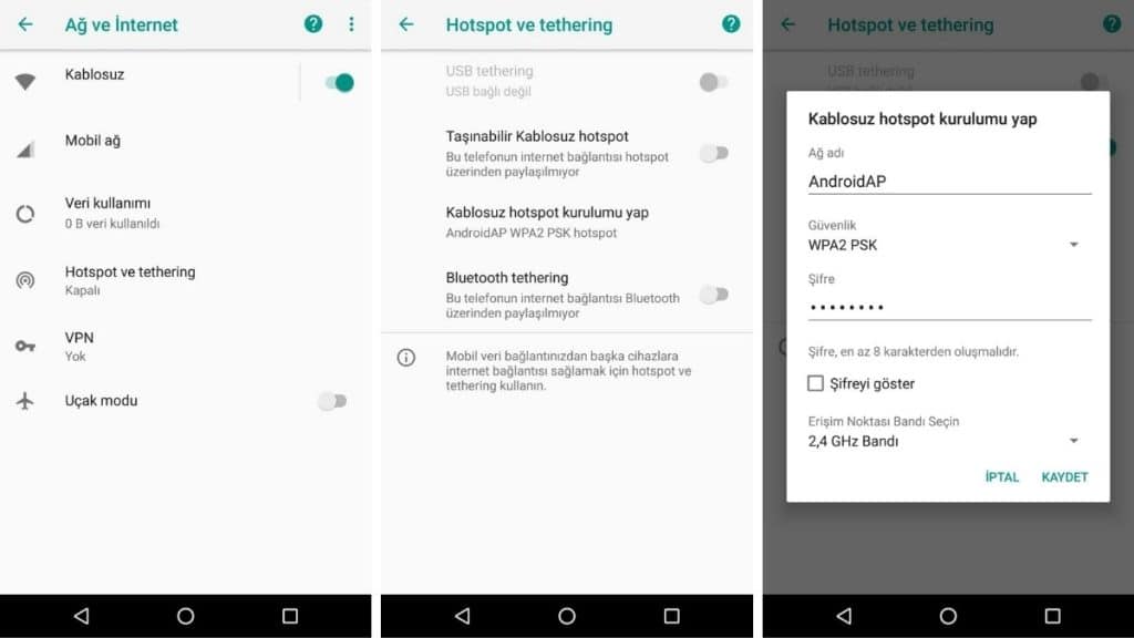 android-internet-paylasimi-nasil-yapilir