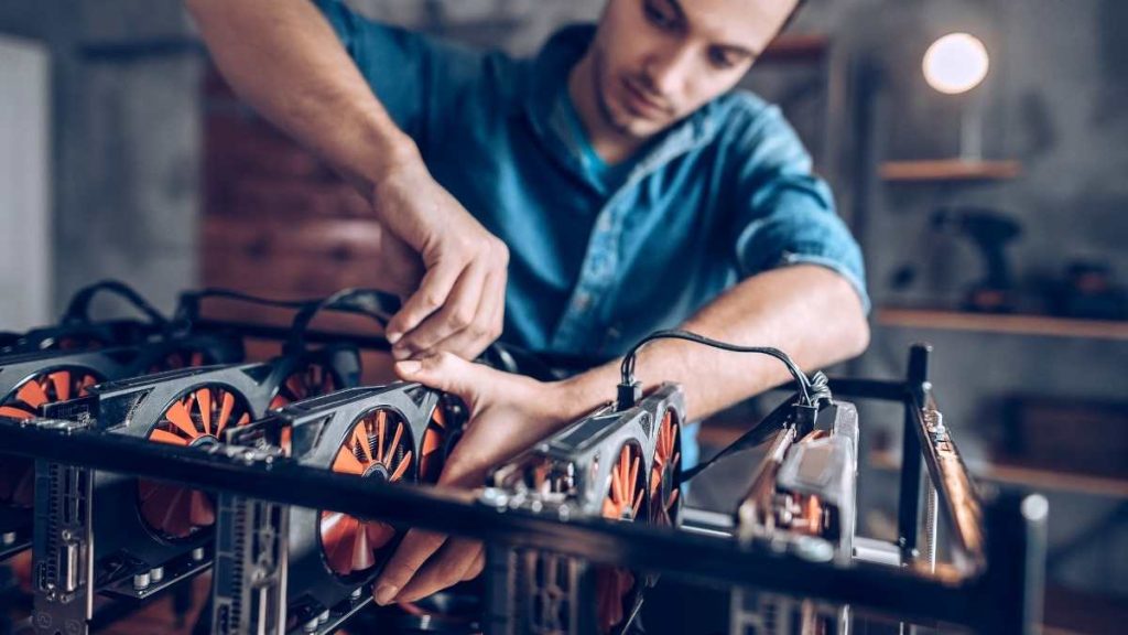 kripto para üretimi