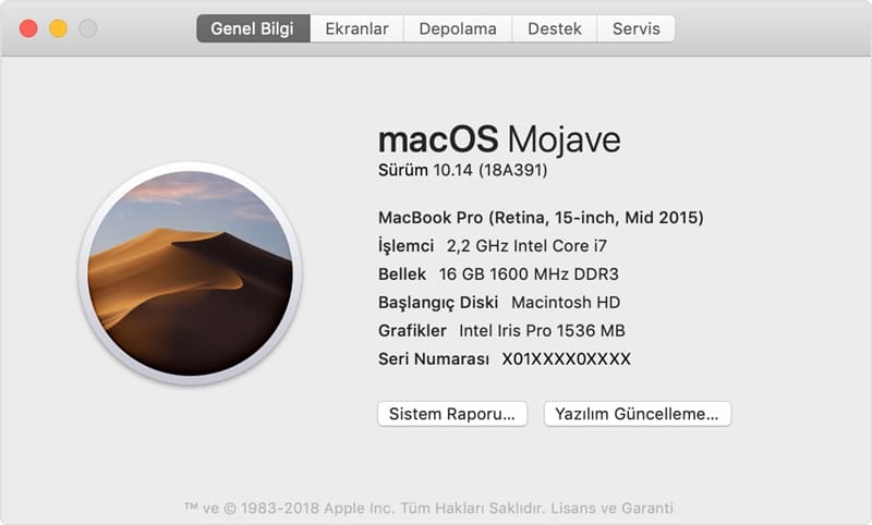 macOS için Programsız Ekran Kartı Güncelleme Yöntemi
