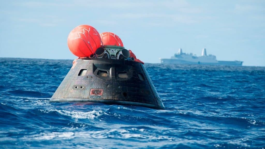 Orion test uçuşu