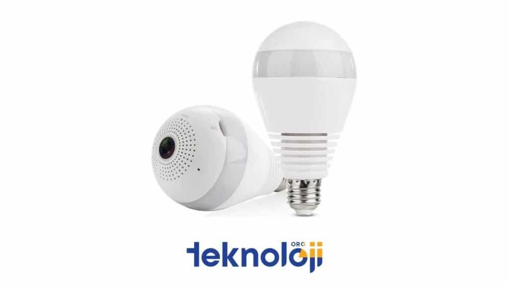Blueway Wifi 360 Derece Ampül Kamera