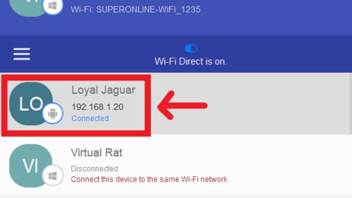 Feem Üzerinden Cihazları Bağlama