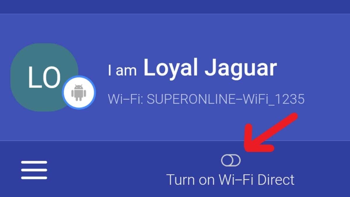Feem Üzerinden WiFi Direct Açma