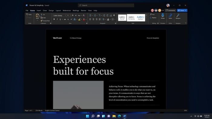 Yeni Office Tasarımını İlk Olarak Windows 11 Kullanıcıları Kullanacak!