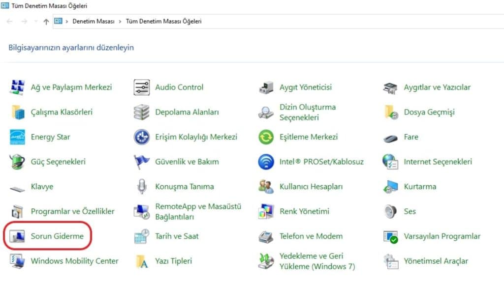 Güncellemeleri Yüklemek ve Windows Update'i Çalıştırmak