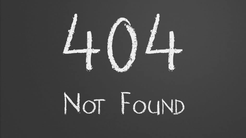 404 Not Found Hatasının Nedenleri Nelerdir