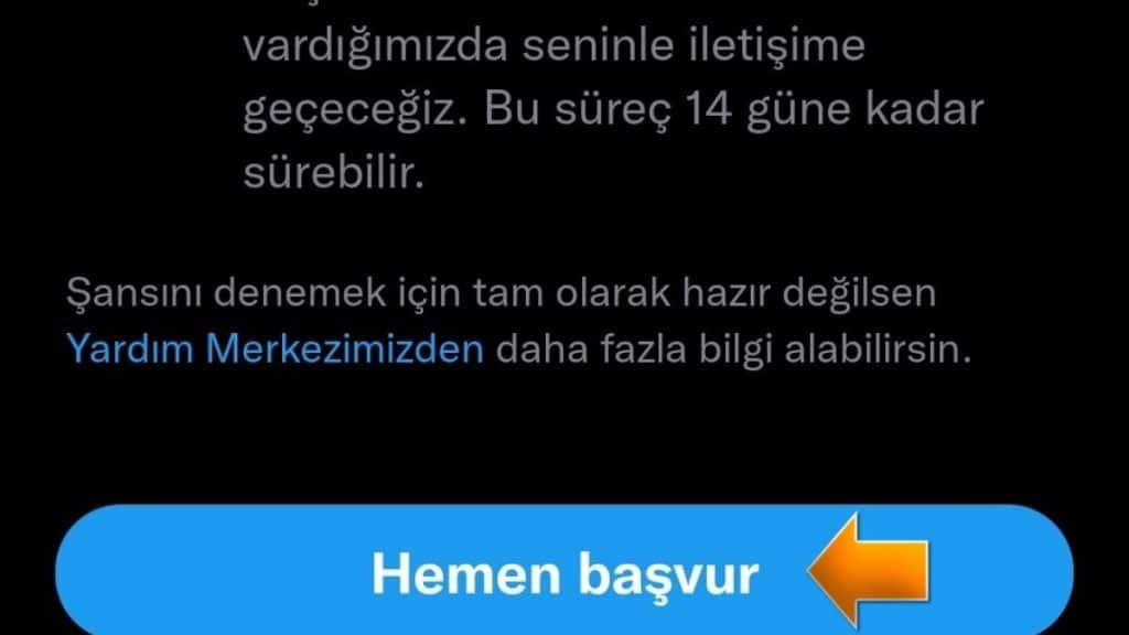 Telefon Üzerinden Mavi Tik Alma İşlemi - 5
