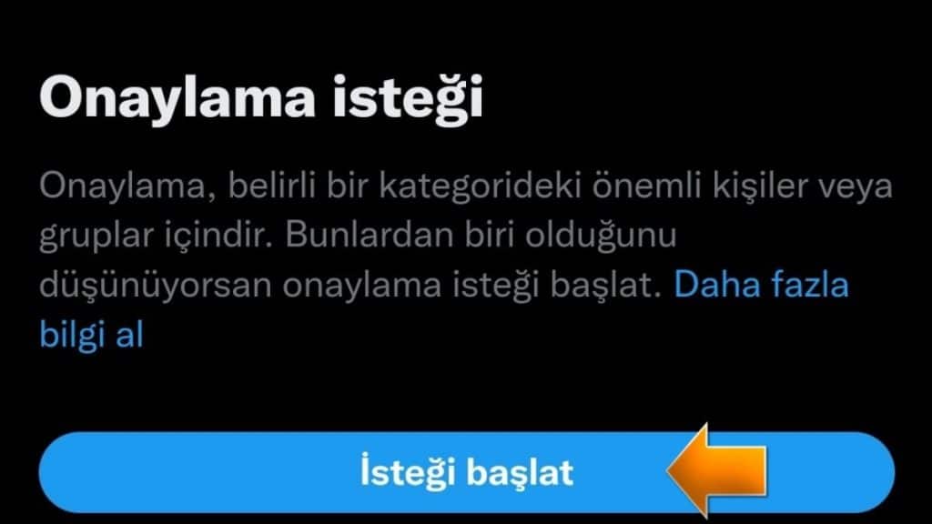 Telefon Üzerinden Mavi Tik Alma İşlemi - 6