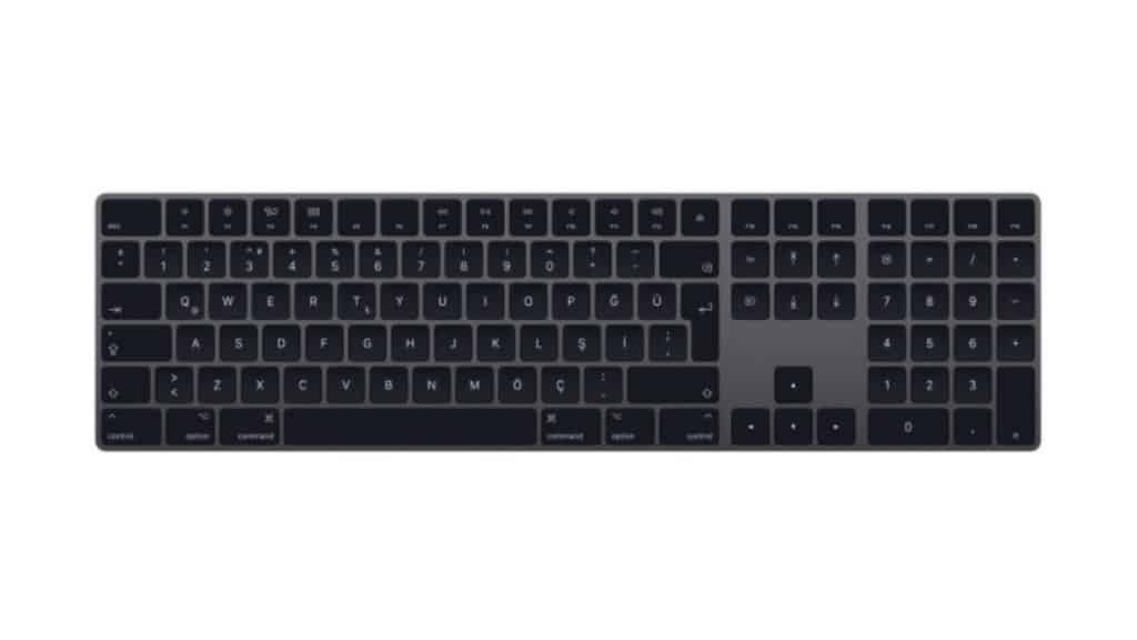 En İyi Kablosuz Klavye - Apple Magic Keyboard