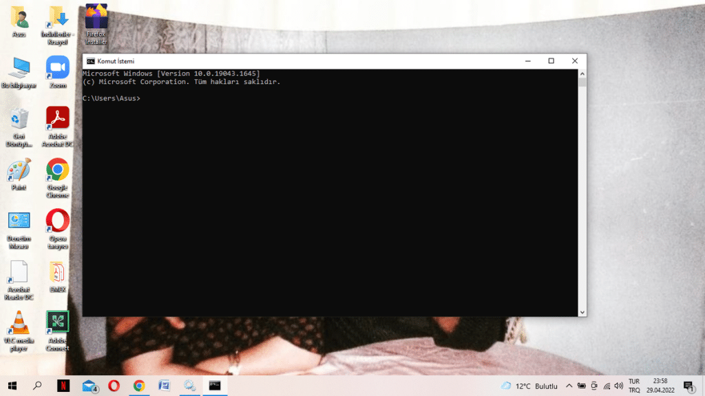 erinden DNS Önbelleği Temizlemek