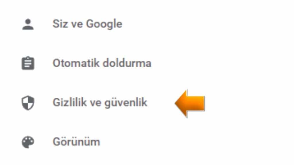 Google Chrome Üzerinden Önbellek Temizleme - 1