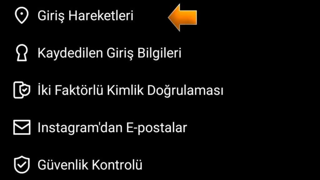 Hesabınızın Giriş Hareketlerini Kontrol Edin - 2