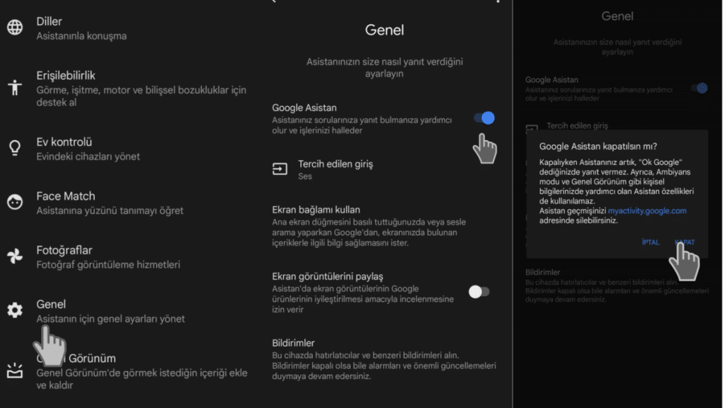 Android Cihazlarda Google Asistan'ı Kapatma 2