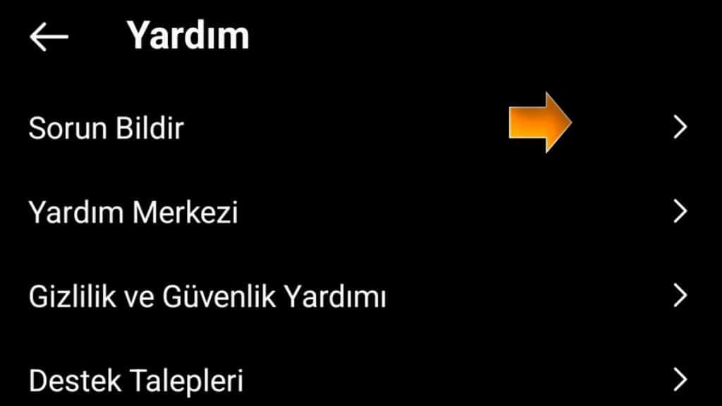 Instagram Akış Yenilenemedi Hatasını Bildirme - 2