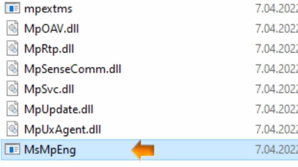 Antimalware Service Executable Adresini Kopyalama Antimalware Service Executable Hizmetini Hariç Tutulanlar Listesine Ekleyin - 2