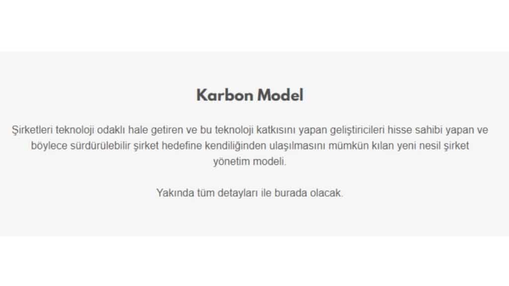 Karbon Solutions Nedir