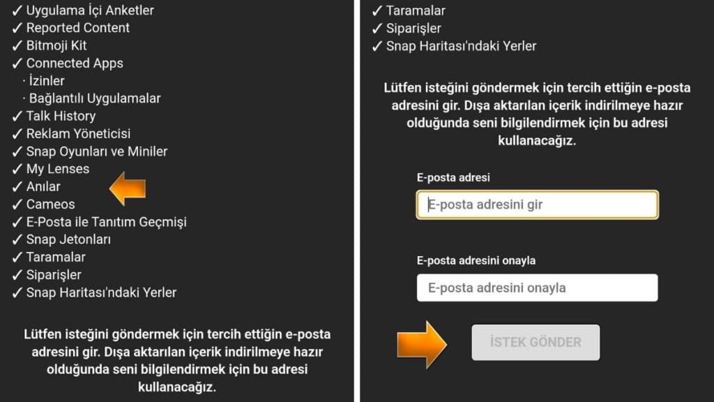 Snapchat Sunucusuna İstek Gönderin - 3