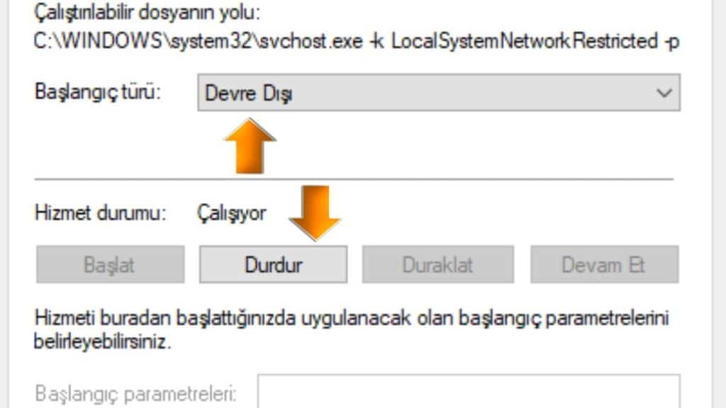SysMain Hizmetini Devre Dışı Bırakma Hizmetler Üzerinden SysMain'i Devre Dışı Bırakmak - 3